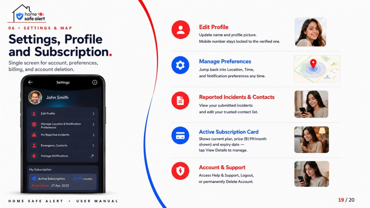 App walkthrough step 19