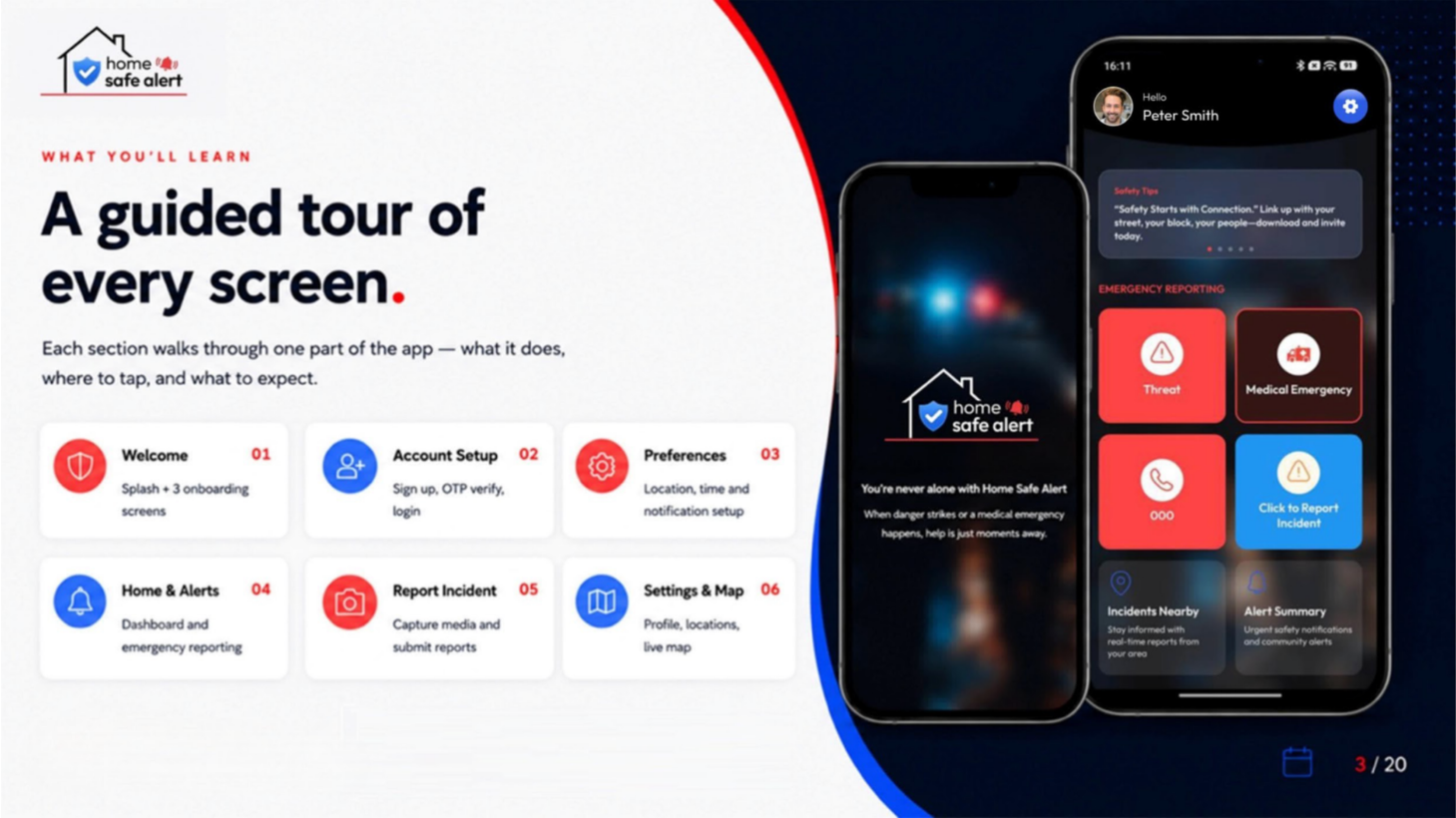 App walkthrough step 3