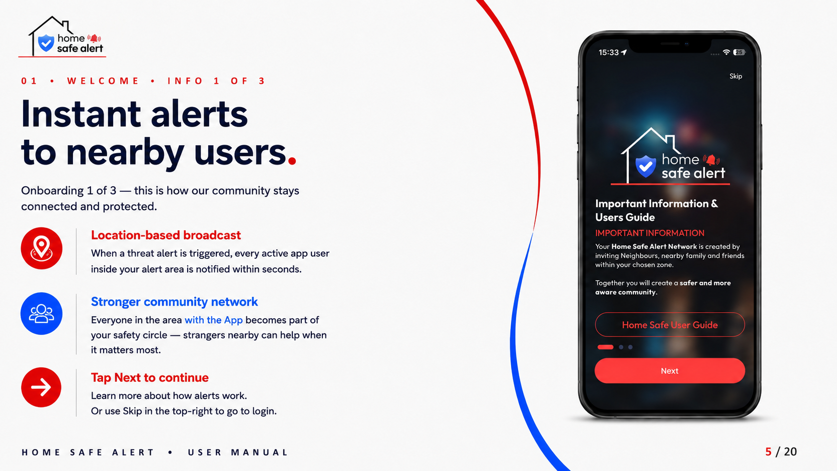 App walkthrough step 5
