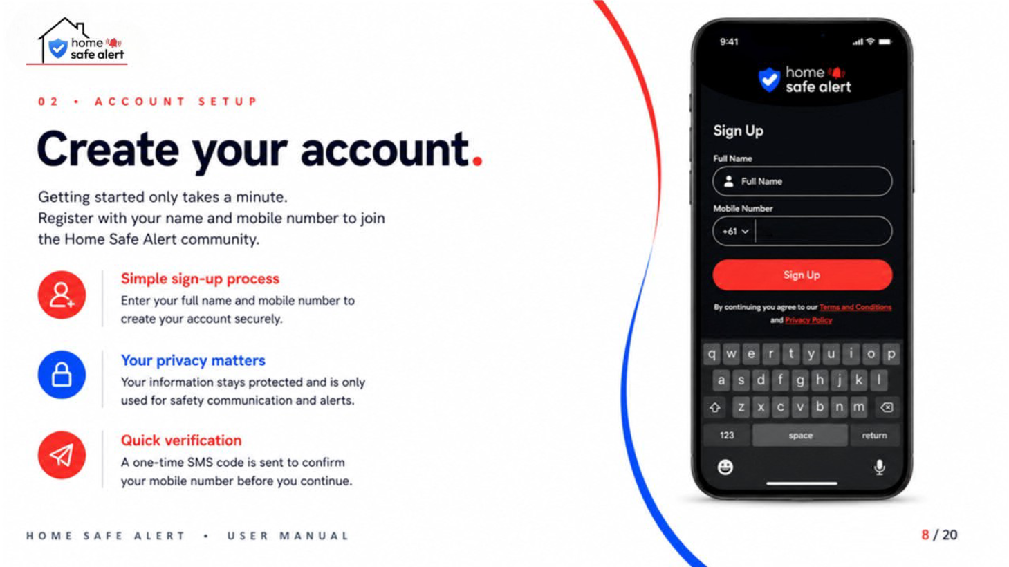 App walkthrough step 8